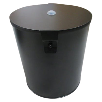 Black Coated Stainless Steel Wall Mount Wipe Dispenser - Stylish Elegant Dispensing Solution