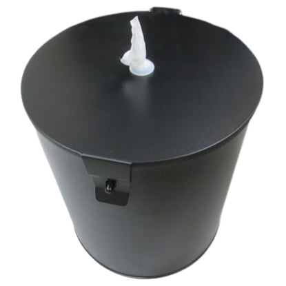 Wall Mount Wipe Dispenser - Black - Stylish Dispenser for Commercial Facilities