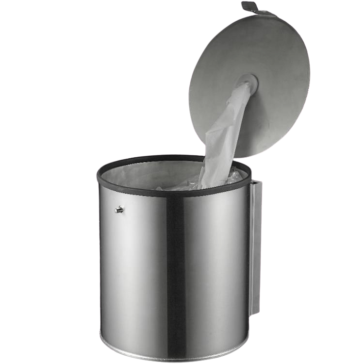 Stainless Steel Wall Mount Wipe Dispenser - for Gyms, Restaurants and Commercial Spaces